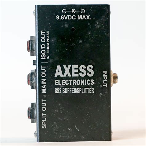 axess electronics pedals|Axess Electronics Buffer/ Splitter BS2 .
